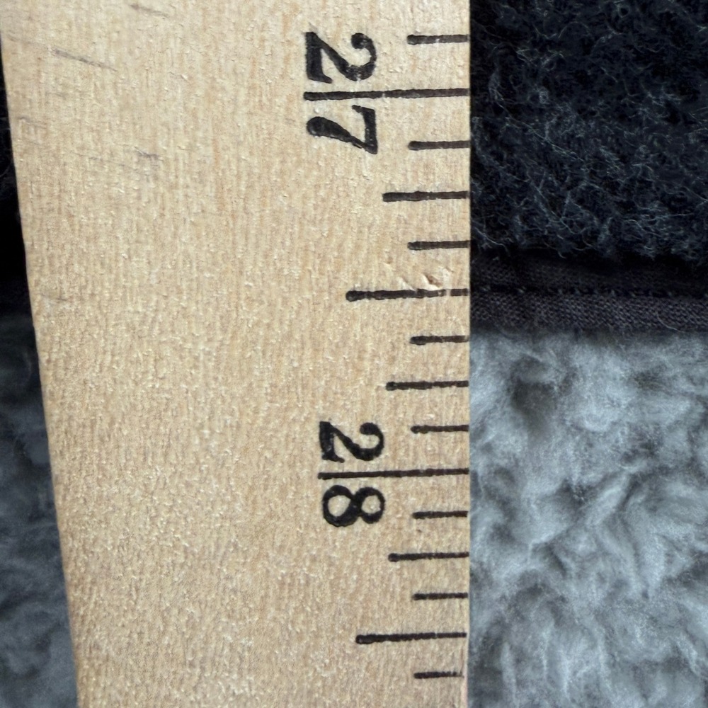 Everlane Flannel Overshirt Mens M Charcoal Gray 100% OCS Heavyweight Long Sleeve - Picture 7 of 11